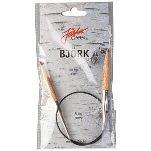 Järbo Björk Rundstickor 40 cm 8,00 mm