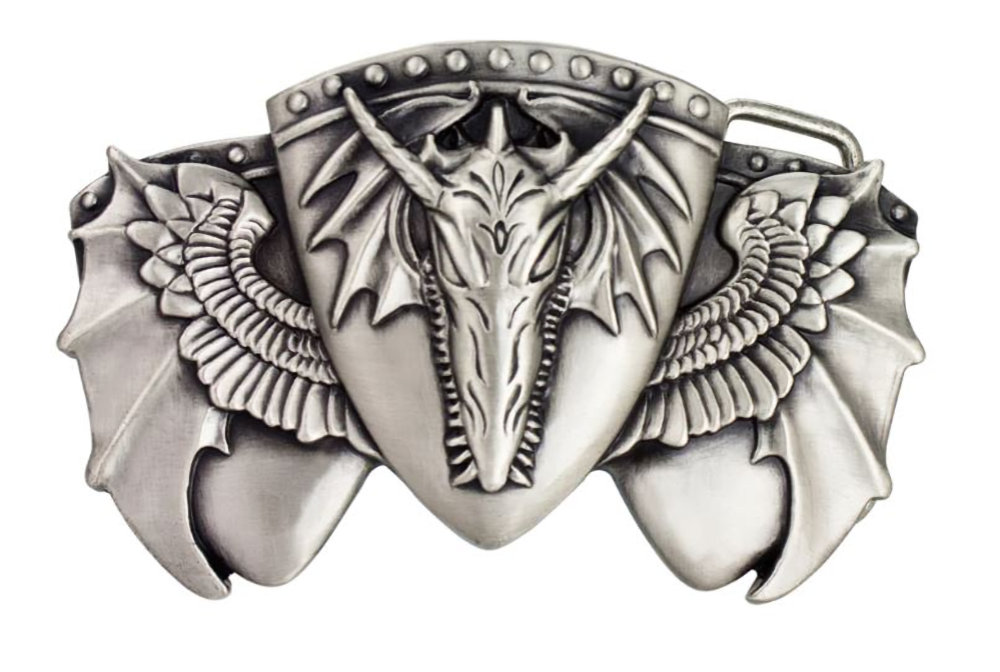 Bältesspänne Dragonhead