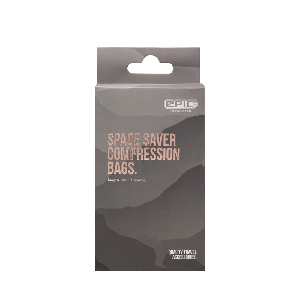 Kompressionspåsar 4-p - EPIC Space Saver Compression Bags - 2