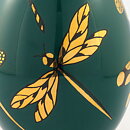 Gunvor Olin-Grönqvist (1994) Green Egg with Golden Dragonfly Decor 13 cm 