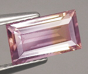 Impresionante piedra preciosa suelta de ametrina natural de 1,33 ct