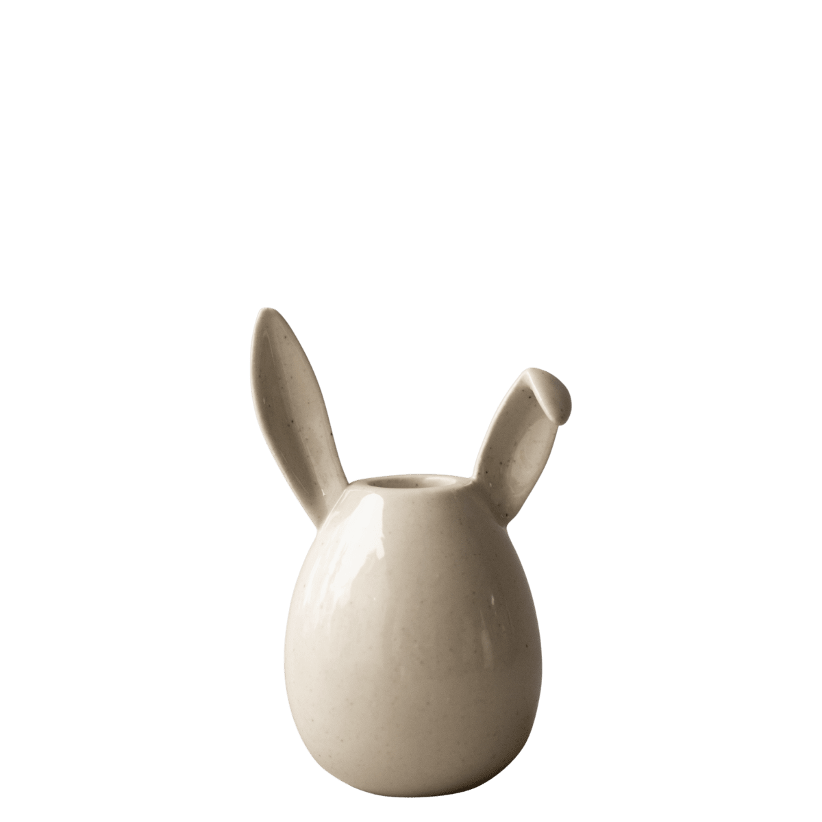 Rabbit Candle Holder - Vanilla - Kanin - Ljusstake - Vanilj - 13x6,5 cm - DBKD - 4