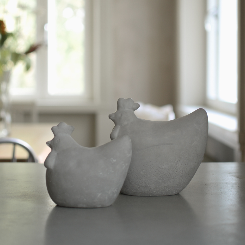 Concrete Hen - Small - Höna - Betong - DBKD - 4