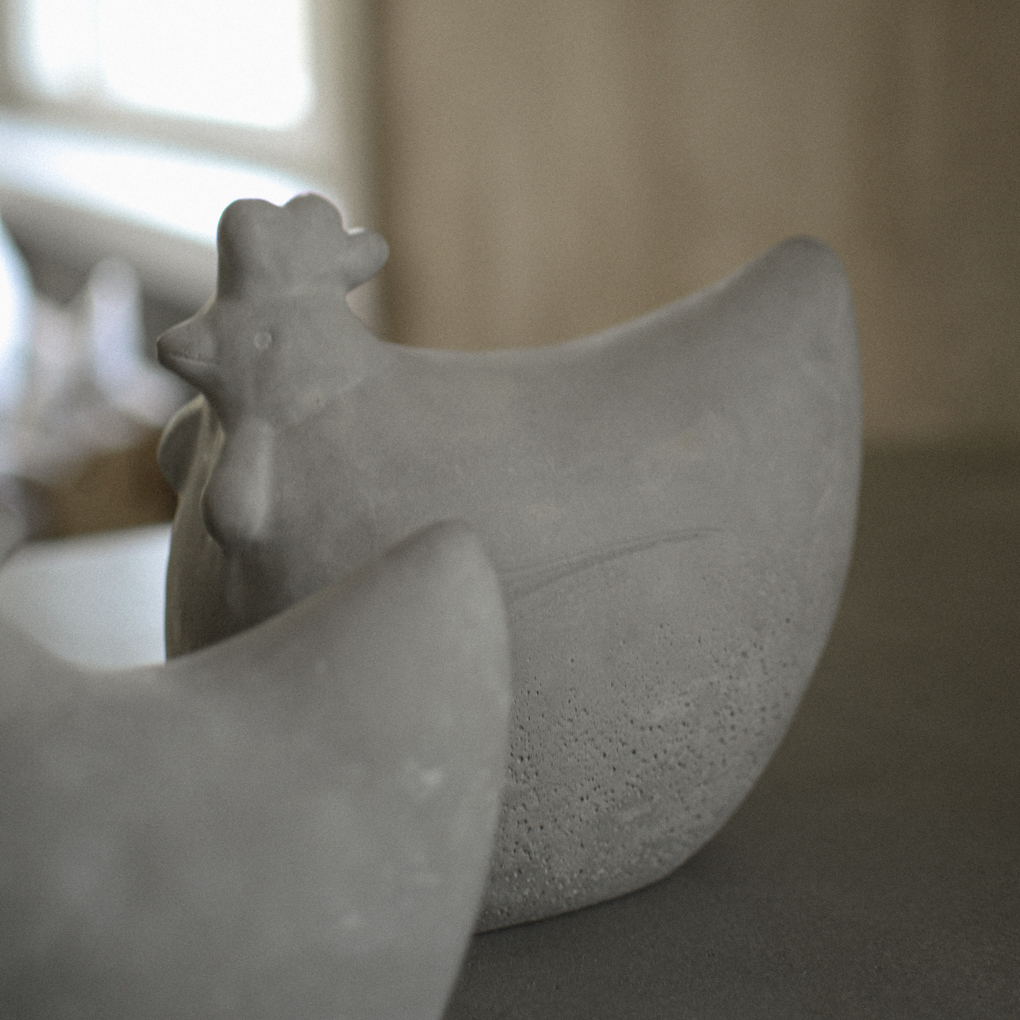 Concrete Hen - Large - Höna - Betong - DBKD - 2