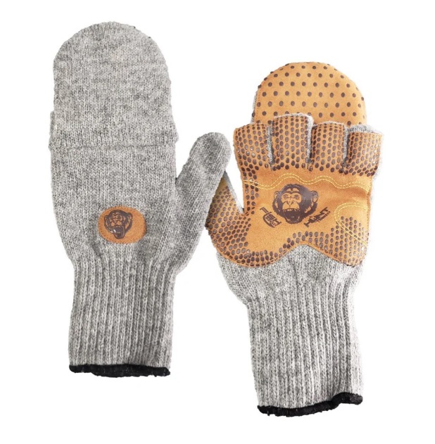 Fish Monkey Wooly Mitten "Flip-Top" 