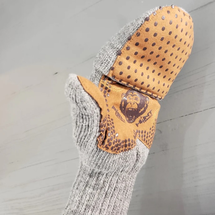 Fish Monkey Wooly Mitten "Flip-Top"  - 2