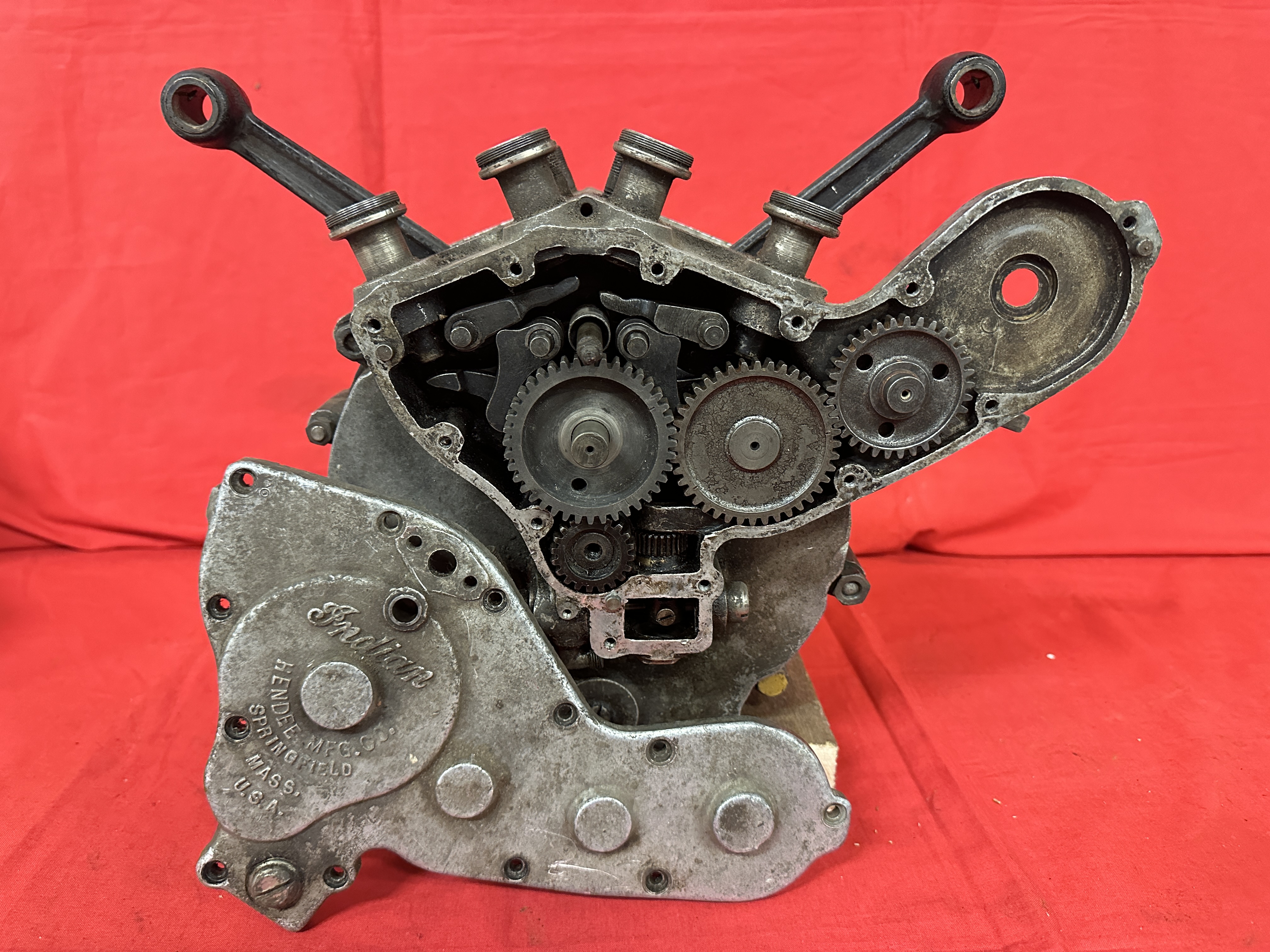 Indian Powerplus bottom end 1921 twin 1000cc (61")