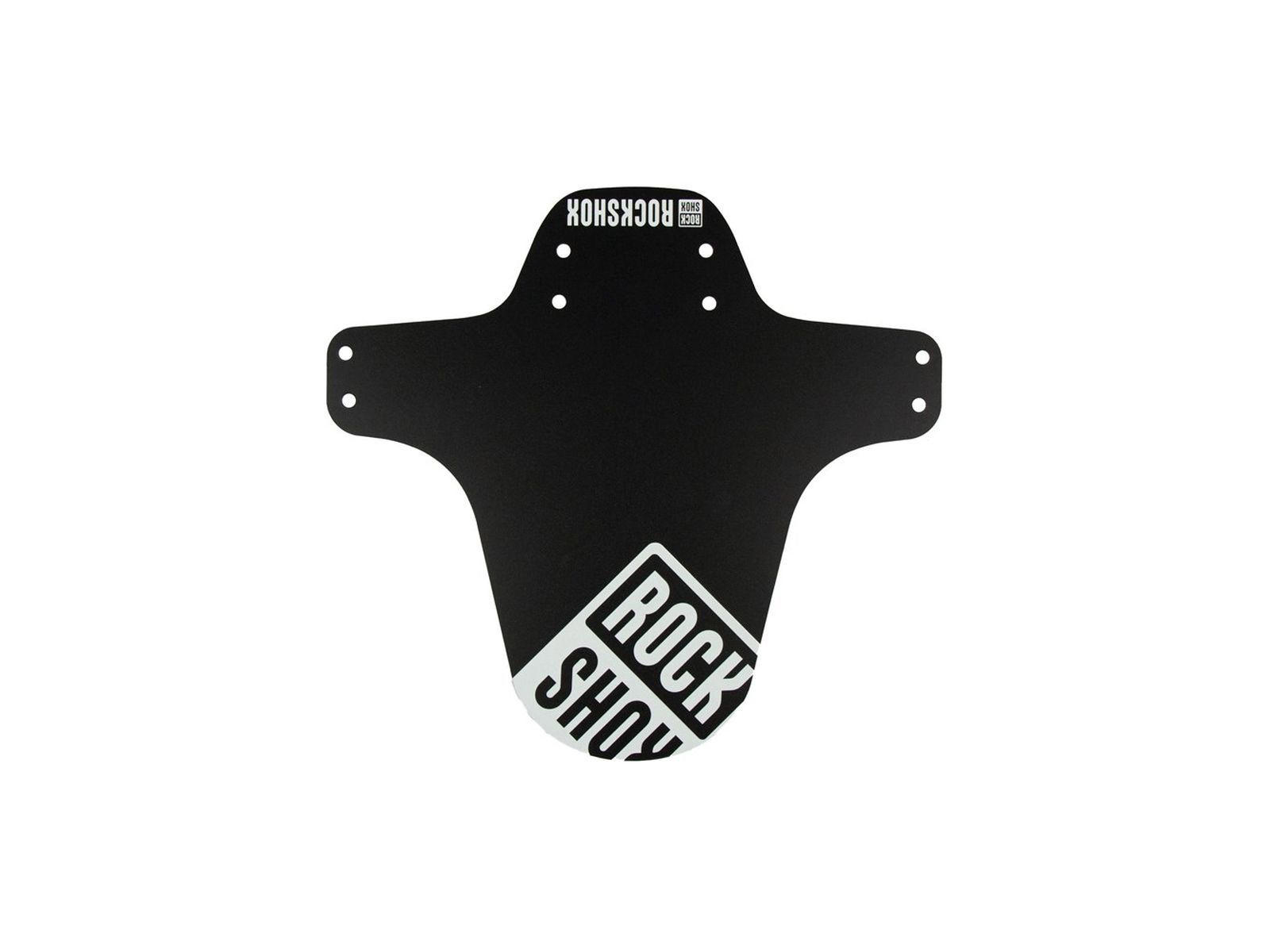 ROCKSHOX Mudguard MTB Fender Front Black with Polar Grey Print
