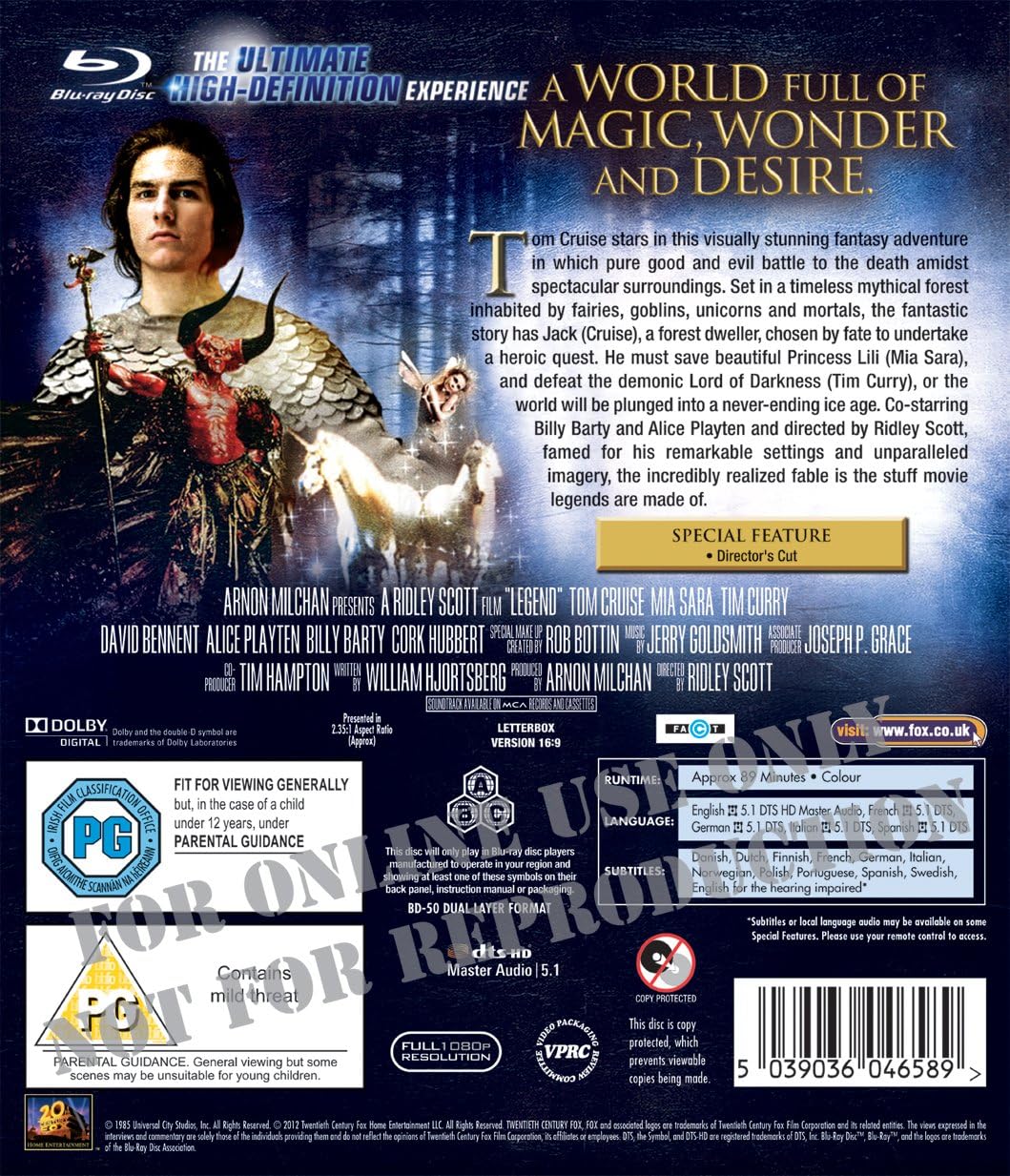 Legenden - Mörkrets Härskare (Blu-ray) - 2