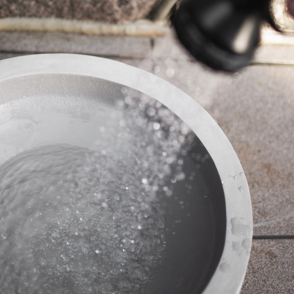 Garden Bowl Concrete - Pot - Concrete - 40x15.5 cm - 4