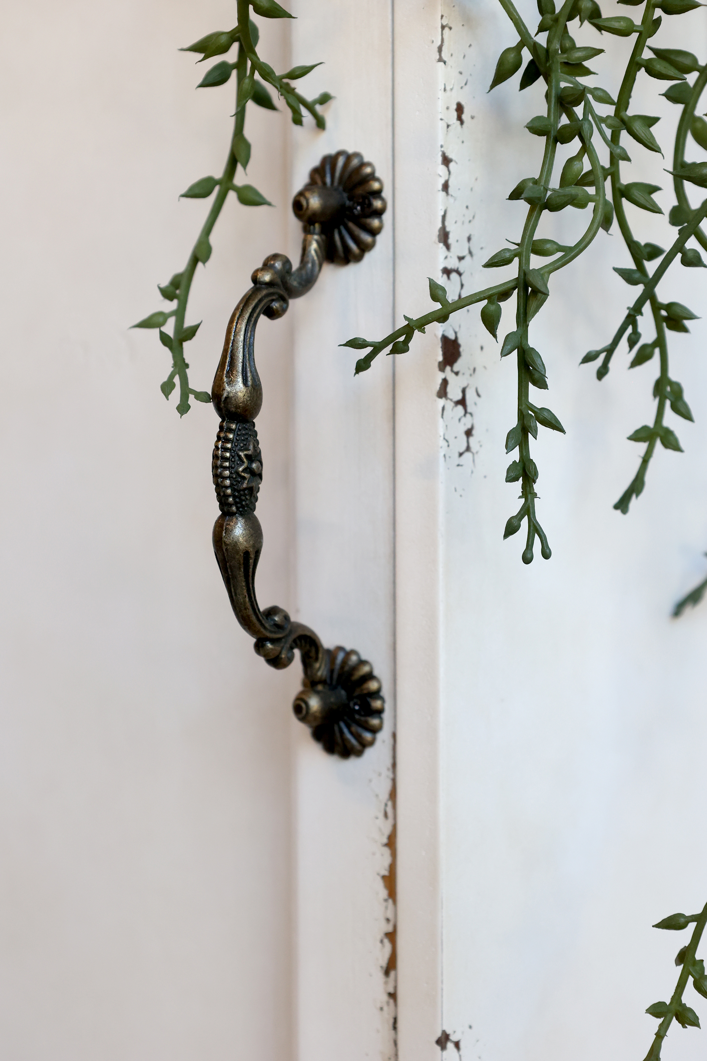 Skåp - Väggskåp - H50/L35/B19,5 cm - Antique Creme - 9