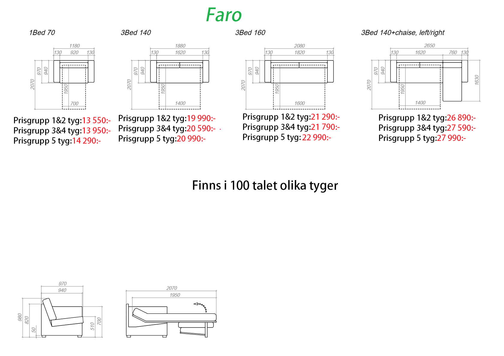 Faro Bäddsoffa - 4