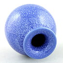 Per Liliengren (1990s) Unique Blue Swelling Vase 9 cm
