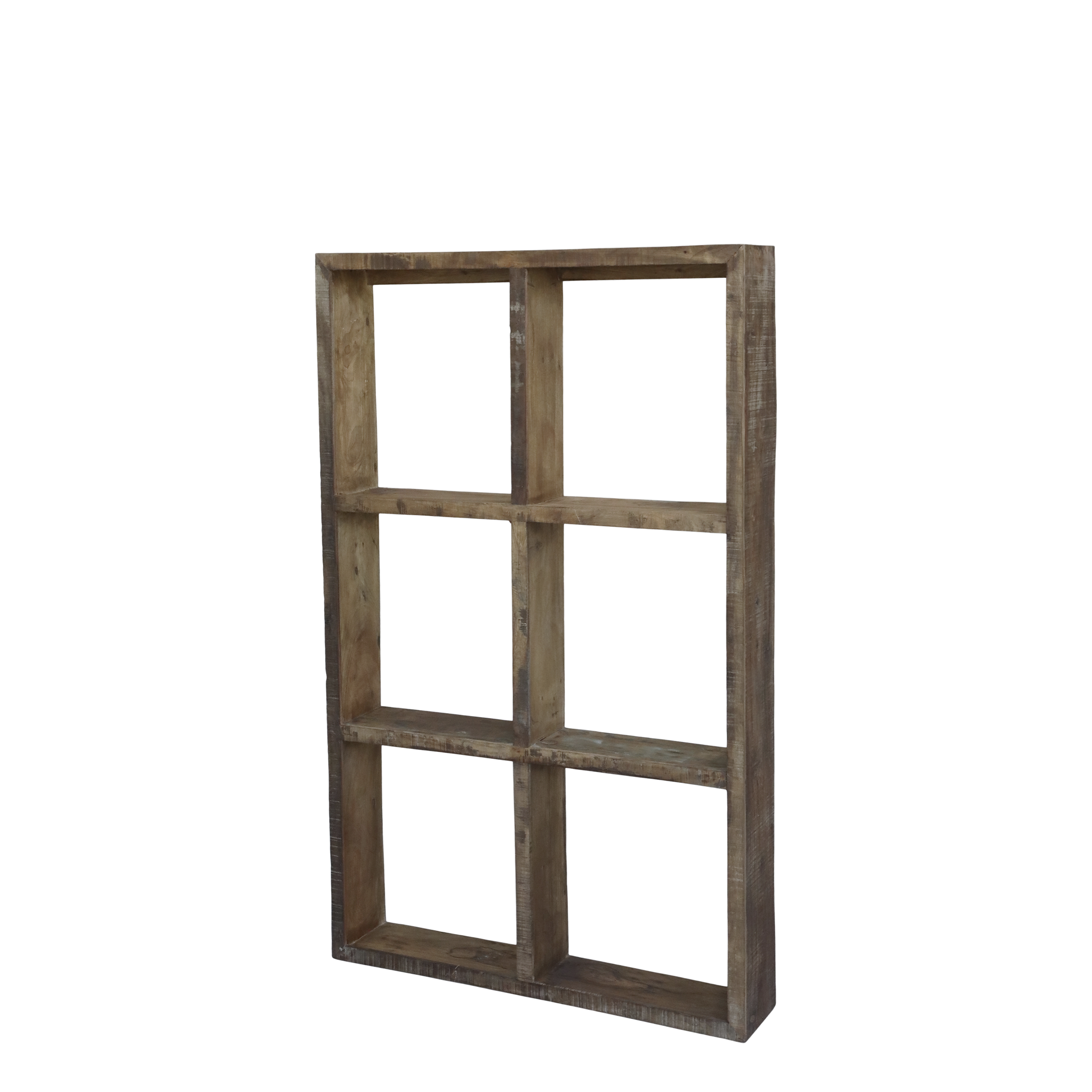 Grimaud Shelf 6 Rooms - Cabinet - Bookshelf - H152/L94/W19 cm - Natural - 2