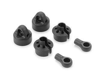 Comp. Shock Cap, Spring Collar & Ball Joint - Big Bore (2)