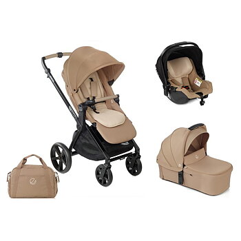 3i1 Jane Muum inkl. Sweet Liggdel + Babyskydd Koos R1 iSize