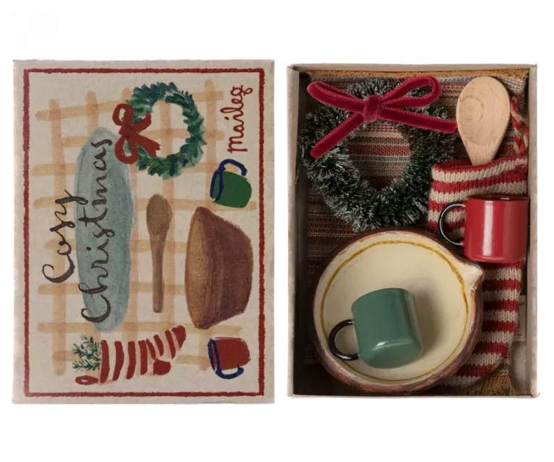 Cozy Christmas set, Mus - Maileg