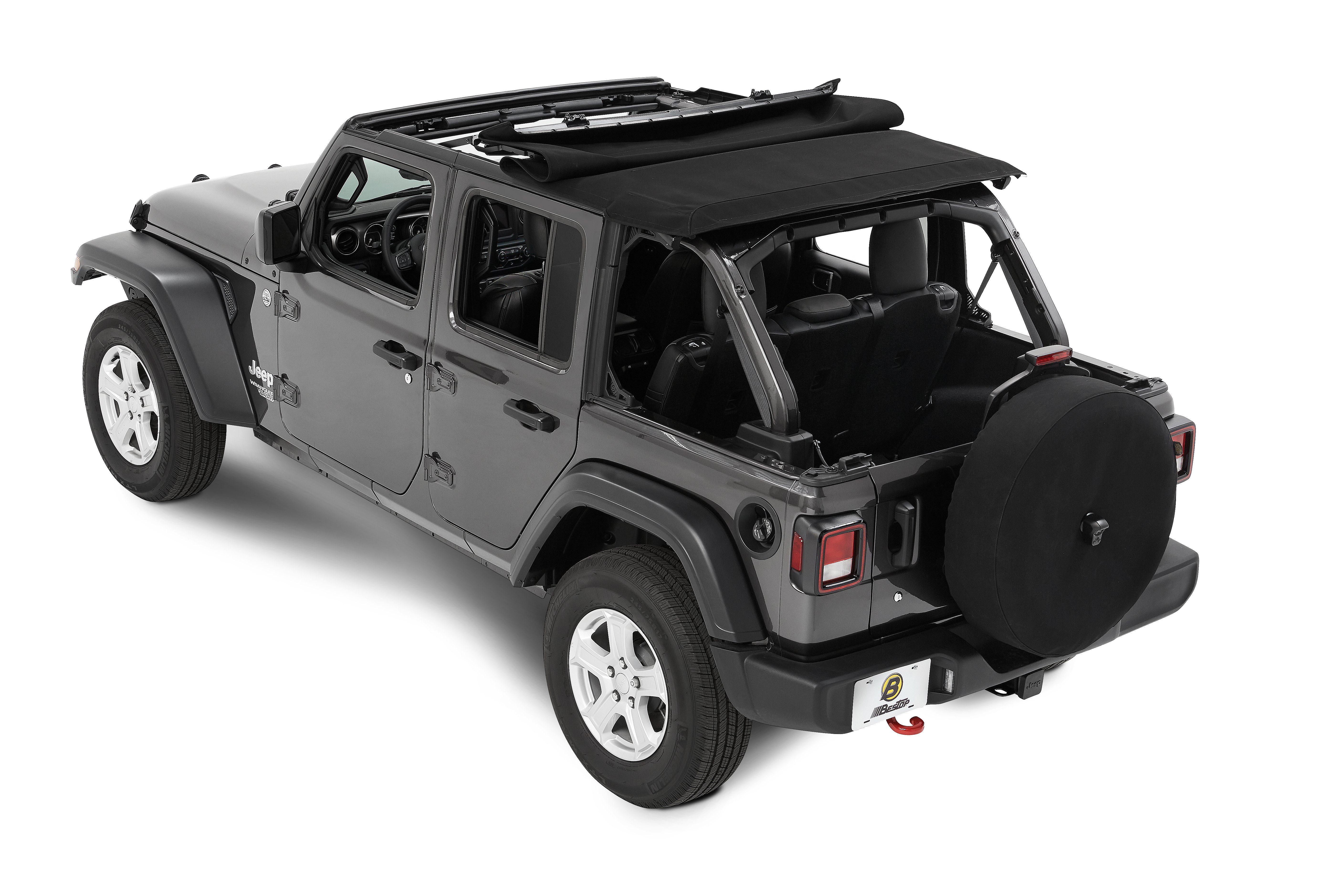 Bestop - Trektop Nx - Black Diamond - Jeep JLU 2018-22 - 3