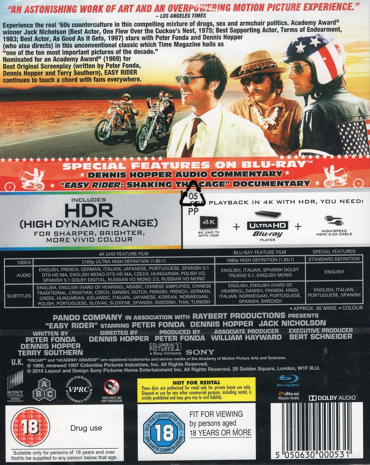 Easy Rider (4K Ultra HD + Blu-ray) - 2