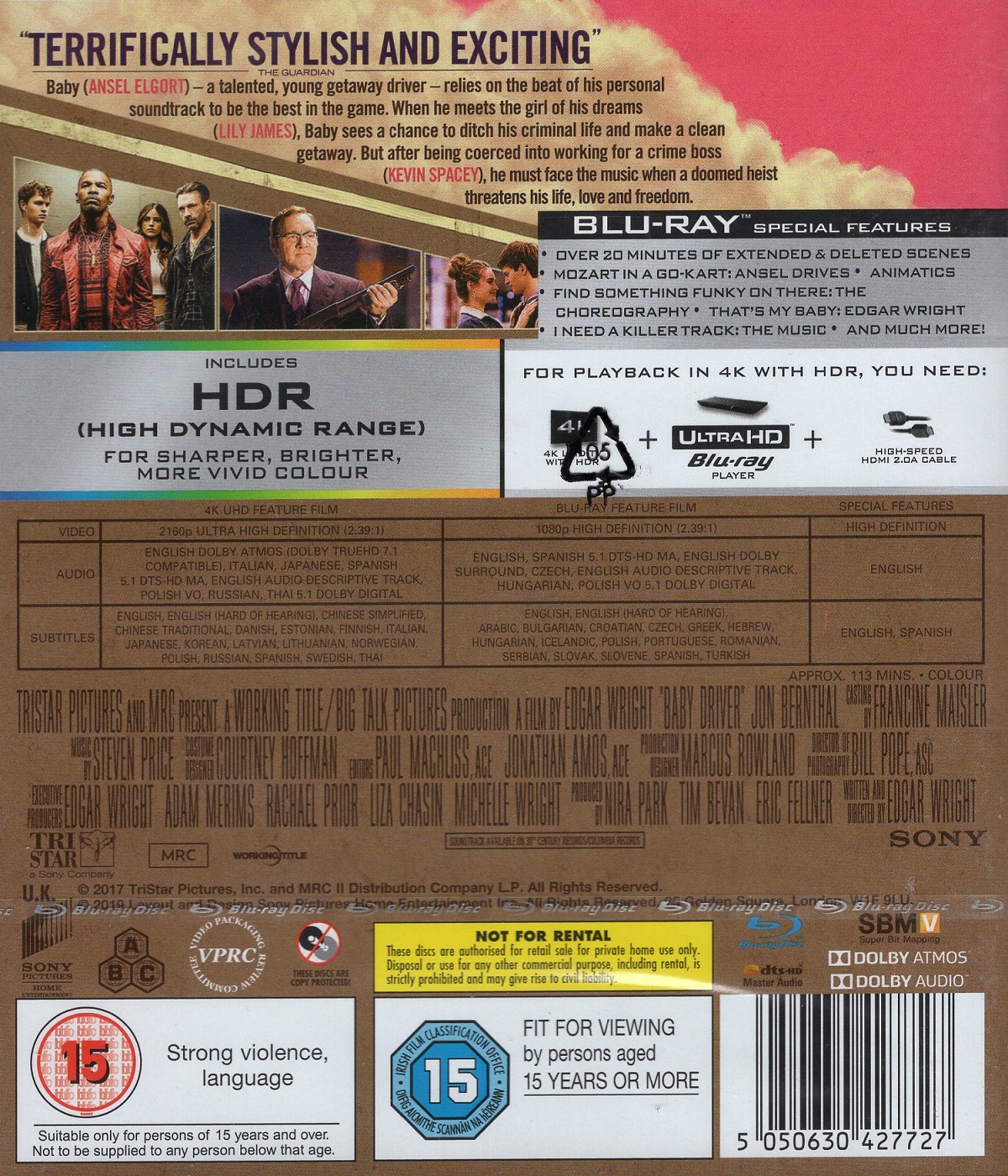 Baby Driver (4K Ultra HD + Blu-ray) - 2
