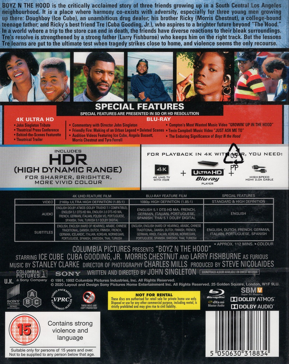 Boyz N the Hood (4K Ultra HD + Blu-ray) - 2