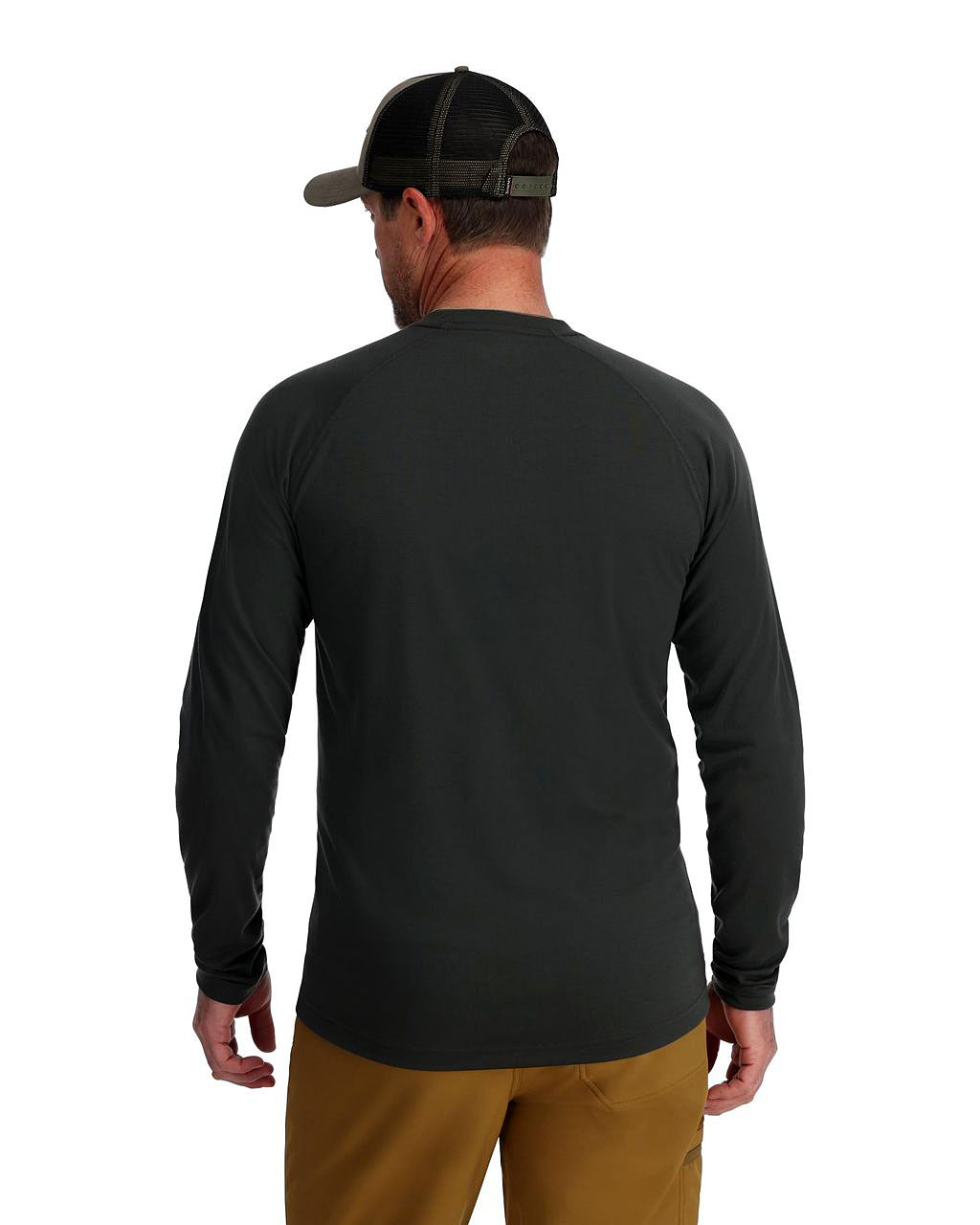 Simms Lightweight Baselayer Top Carbon - 4
