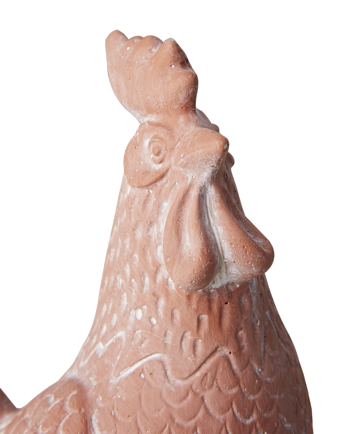 Rooster - Concrete - Terracotta - 20x16x9 cm - 3