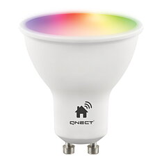 QNECT Smart Home LED-lampa, GU10, WiFI 2,4GHz, 5W, dimbar, RGB