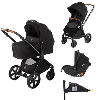 4i1 paket Jane Muum + Sweet carrycot + Babyskydd Koos R1 + i-Platform isofix bas