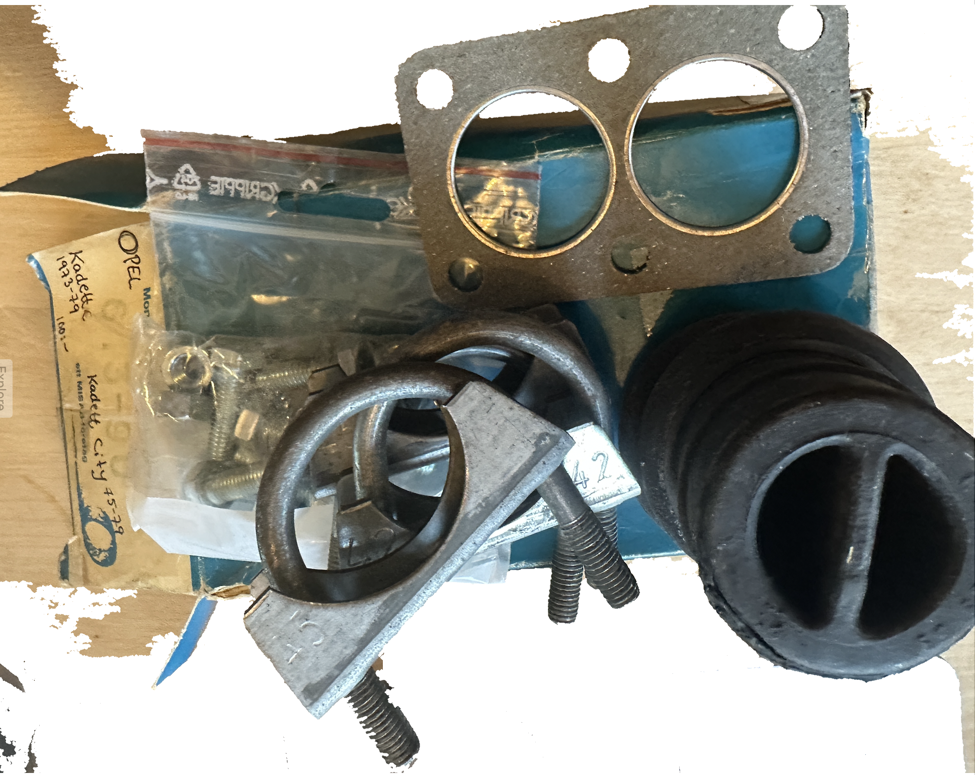 Kadett C - Kit Montaje Escape Completo