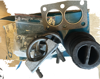 Komplett montsats Avgas Kadett C