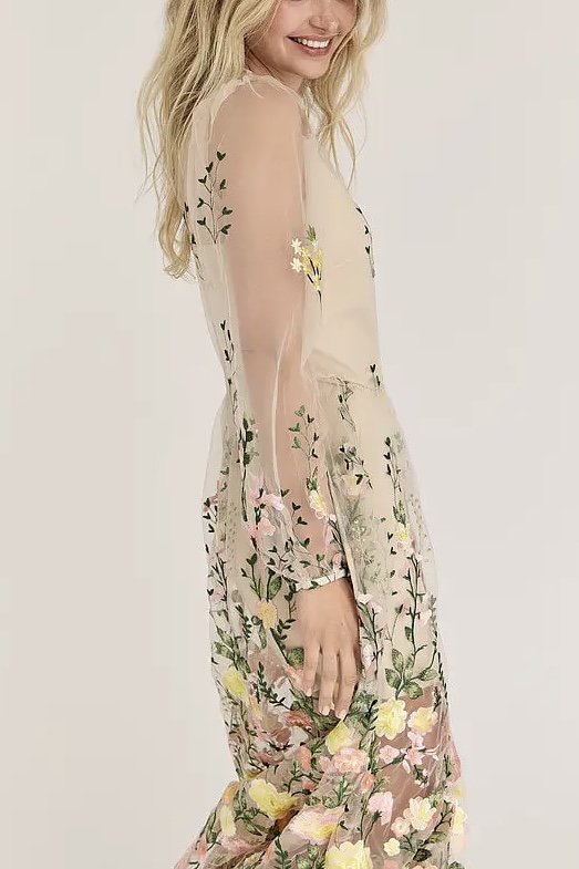 A-View - Fuschia Dress Sand / Yellow - 5