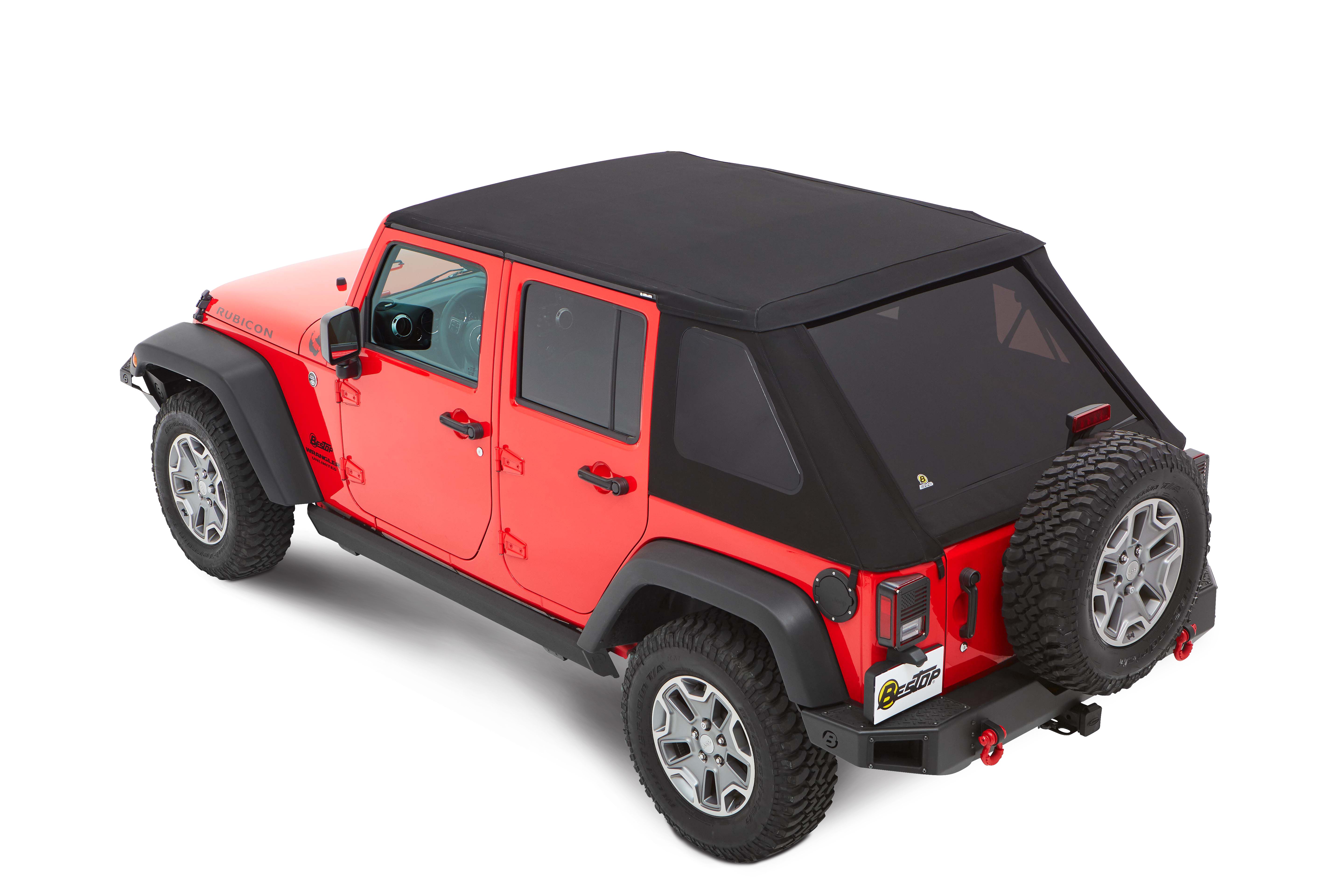 Bestop - Trektop - Black Diamond - Jeep JKU - 4