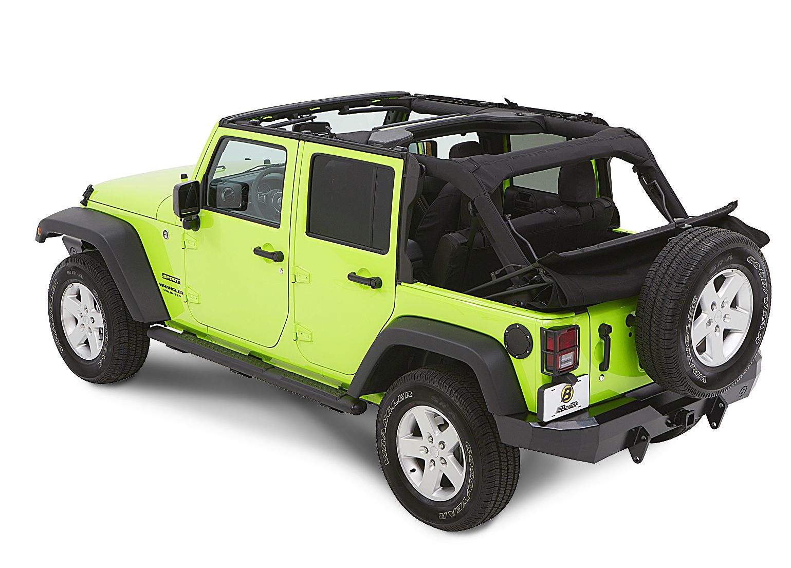 Bestop - Trektop Nx Glide - Black Diamond - Jeep JKU