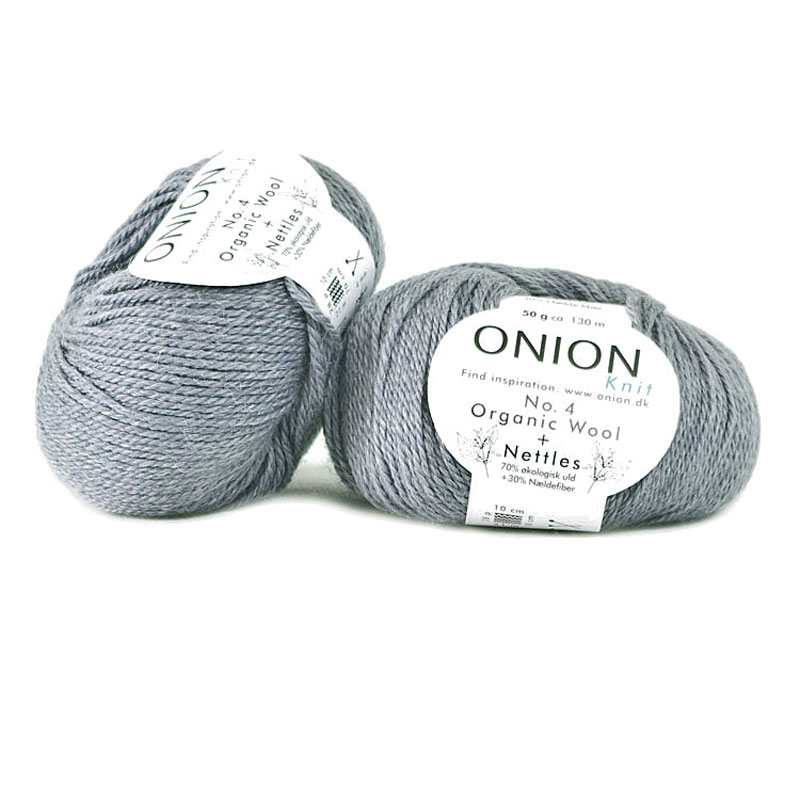 Grå No. 4 Organic Wool + Nettles Onion 805