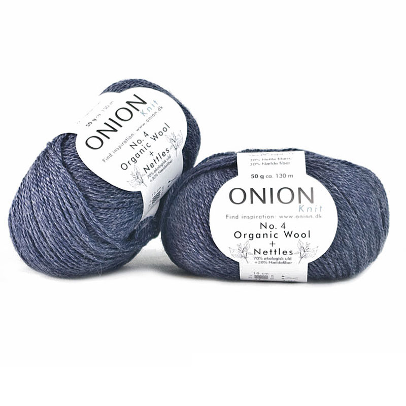 Mörkblå No. 4 Organic Wool + Nettles Onion 810