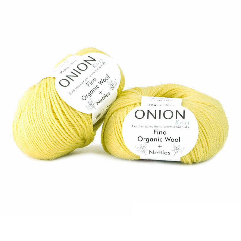 Citron Gul No. 4 Organic Wool + Nettles Onion 823