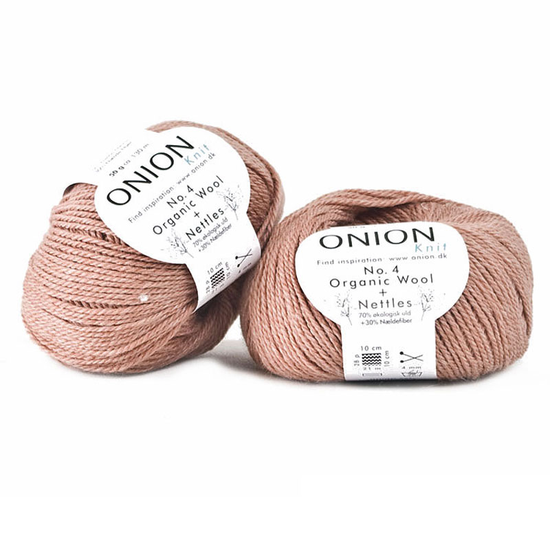 Puder Rosa No. 4 Organic Wool + Nettles Onion 830