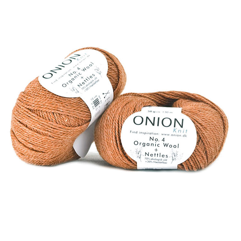 Bränd Orange No. 4 Organic Wool + Nettles Onion 834