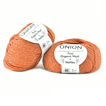 Orange No. 4 Organic Wool + Nettles Onion 815