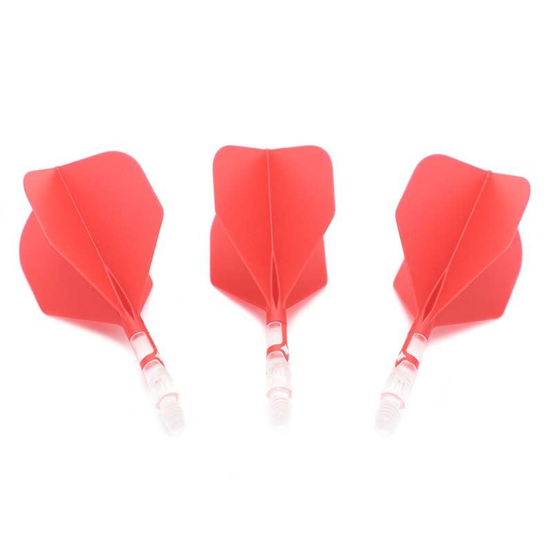 Cuesoul ROST T19 Big Standard Shape Red Flight with Clear Shaft Size S