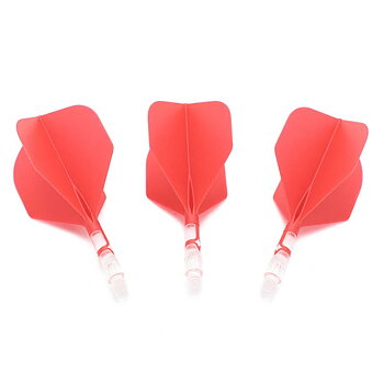 Cuesoul ROST T19 Big Standard Shape Red Flight with Clear Shaft Size S