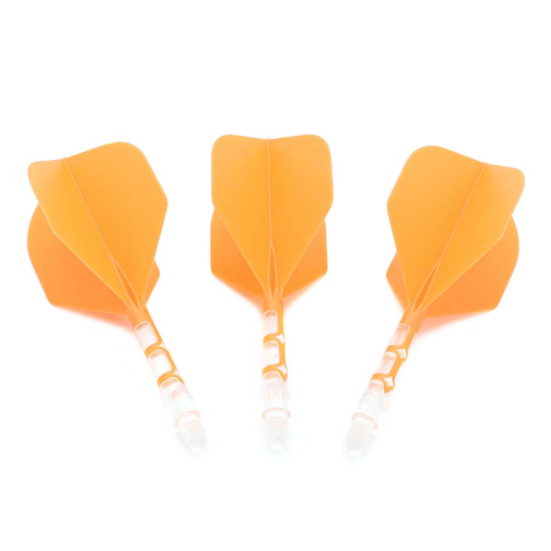 Cuesoul ROST T19 Big Standard Shape Orange Flight with Clear Shaft Size M