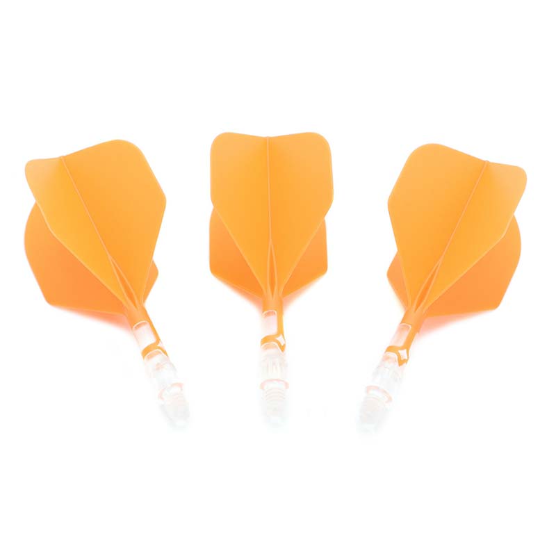 Cuesoul ROST T19 Big Standard Shape Orange Flight with Clear Shaft Size S