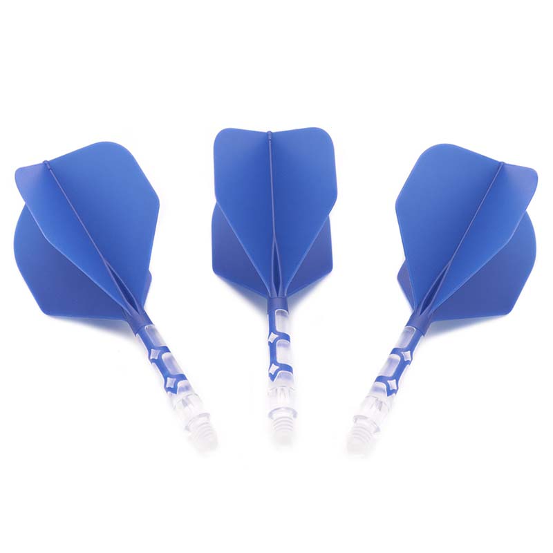 Cuesoul ROST T19 Standard Shape Blue Flight with Clear Shaft Size M