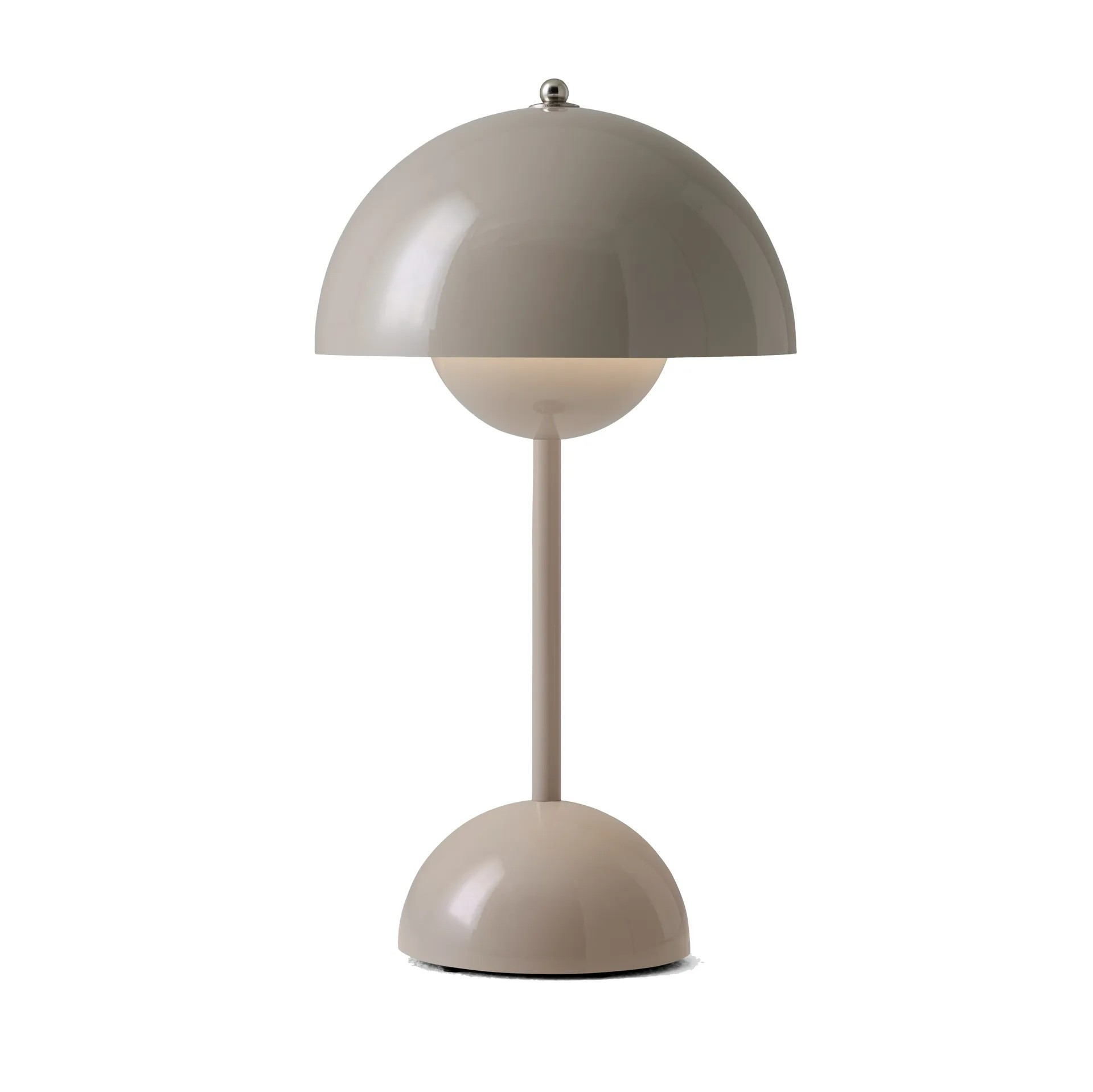 Flowerpot Portabel Bordslampa VP9 - Grey Beige
