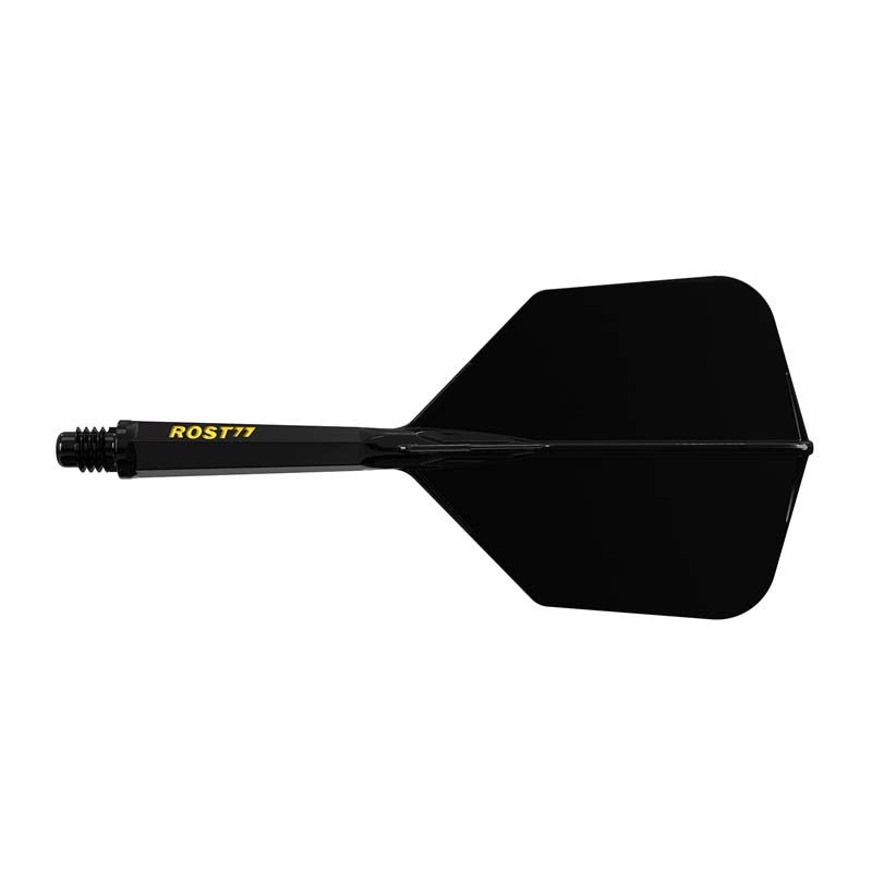 Cuesoul ROST 77 Big Wing Shape Solid Black Size M - 6