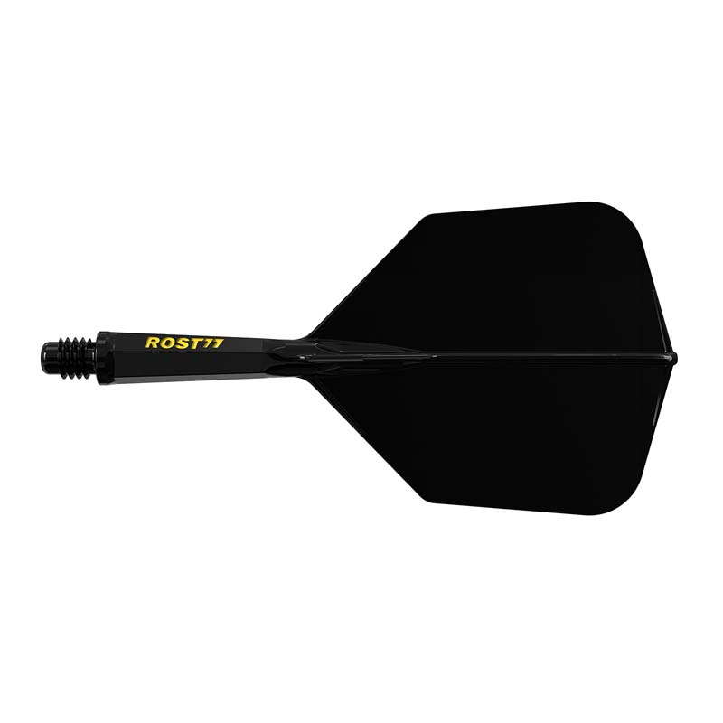 Cuesoul ROST 77 Big Wing Shape Solid Black Size S - 6