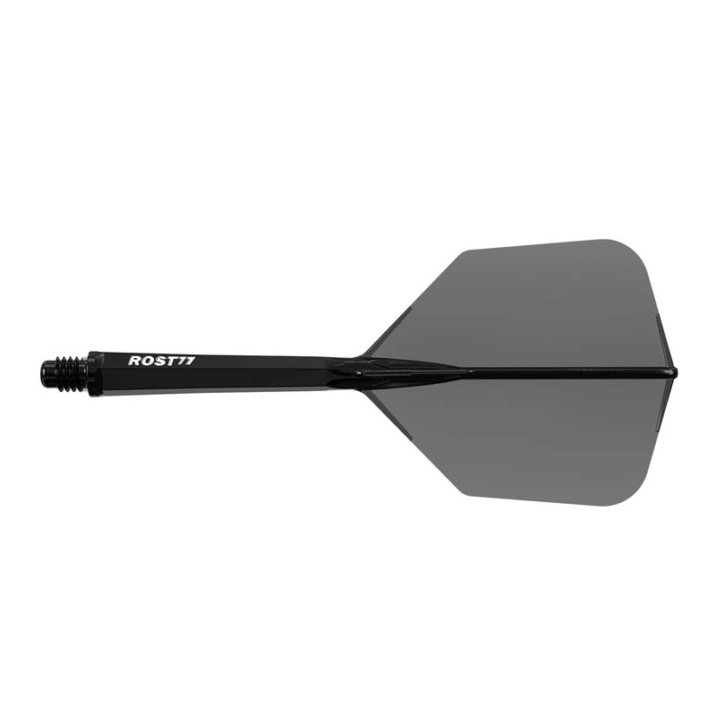 Cuesoul ROST 77 Big Wing Shape Transparent Black Size L - 3