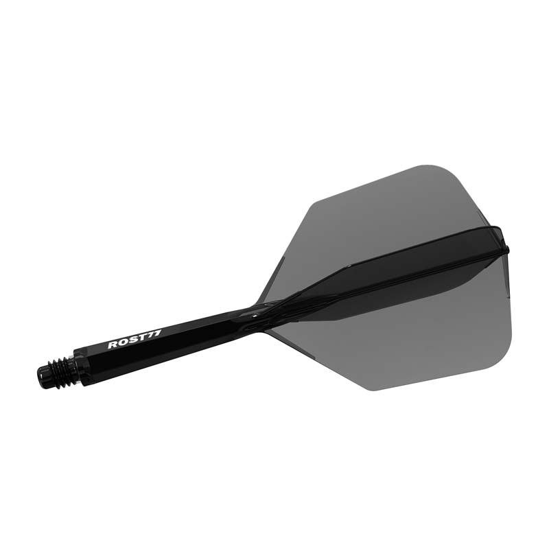 Cuesoul ROST 77 Big Wing Shape Transparent Black Size M - 4